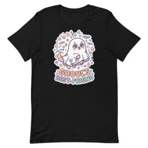 Ghoul's Best Friend Ghost Dog Halloween T-Shirt β Men's / Unisex