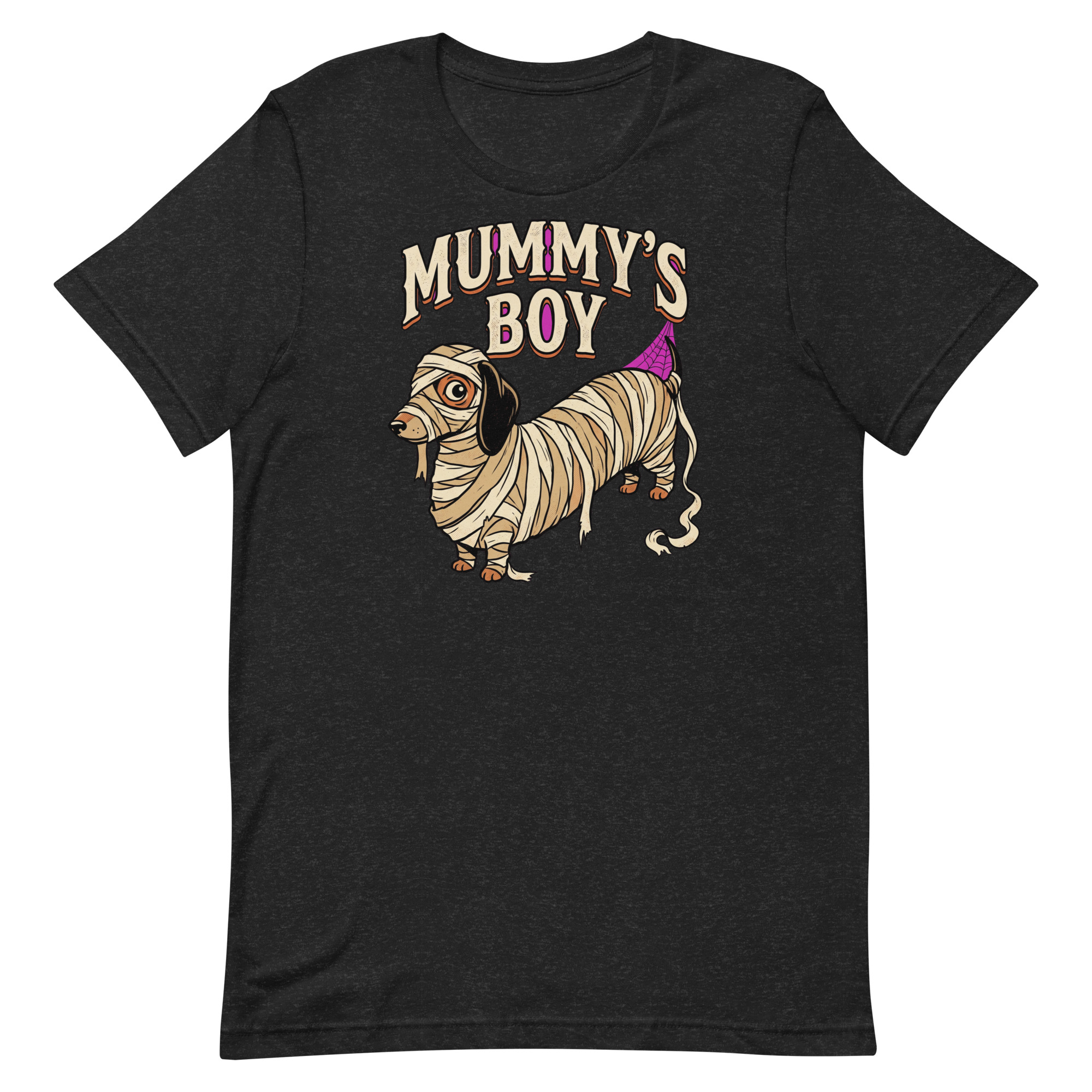 Mummy's Boy Dachshund Halloween T-Shirt β Men's / Unisex - Image 2