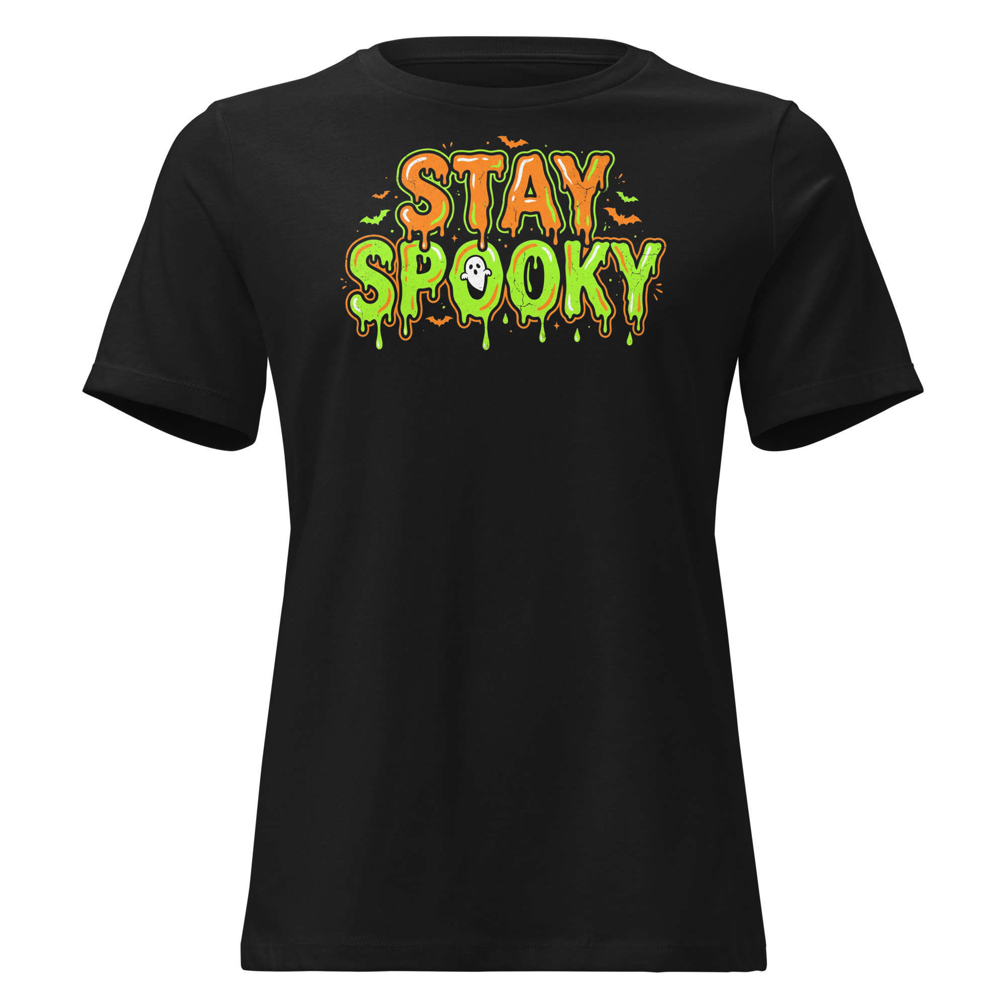 Stay Spooky Slime Halloween T-Shirt โ Women's Relaxed Fit